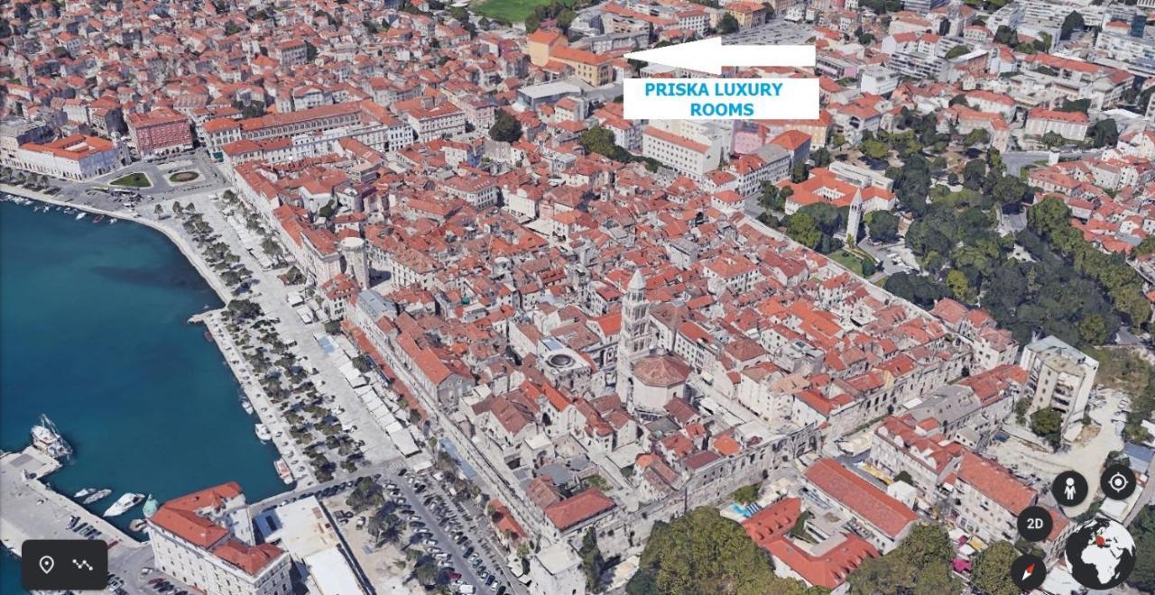 Priska Heritage Rooms (Adults Only) Split Dış mekan fotoğraf